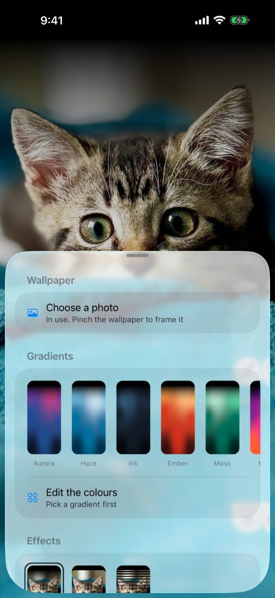 Hide The Notch on iPhone: Any photo you like.